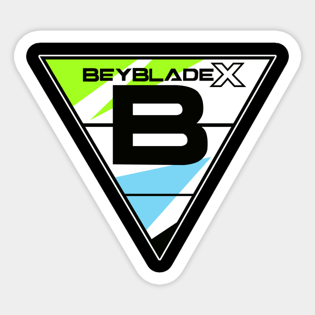 Beyblade X Logo Sticker by kaizokuGhost